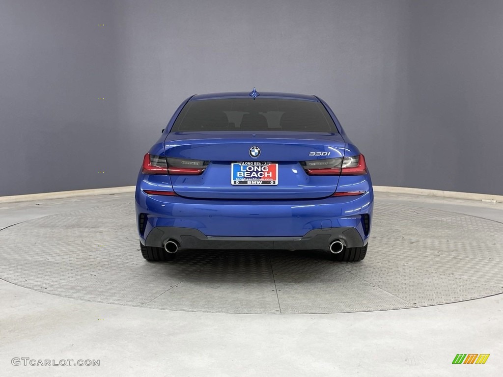Portimao Blue Metallic 2021 BMW 3 Series 330i Sedan Exterior Photo #146636536