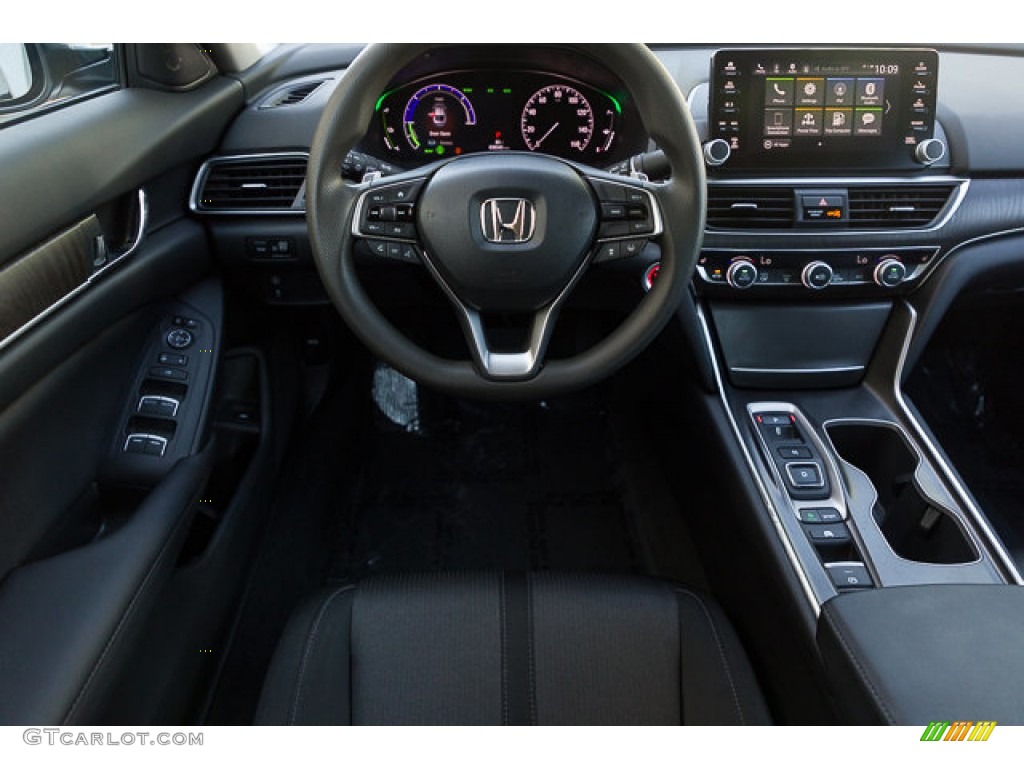 2020 Accord EX Hybrid Sedan - Lunar Silver Metallic / Black photo #5