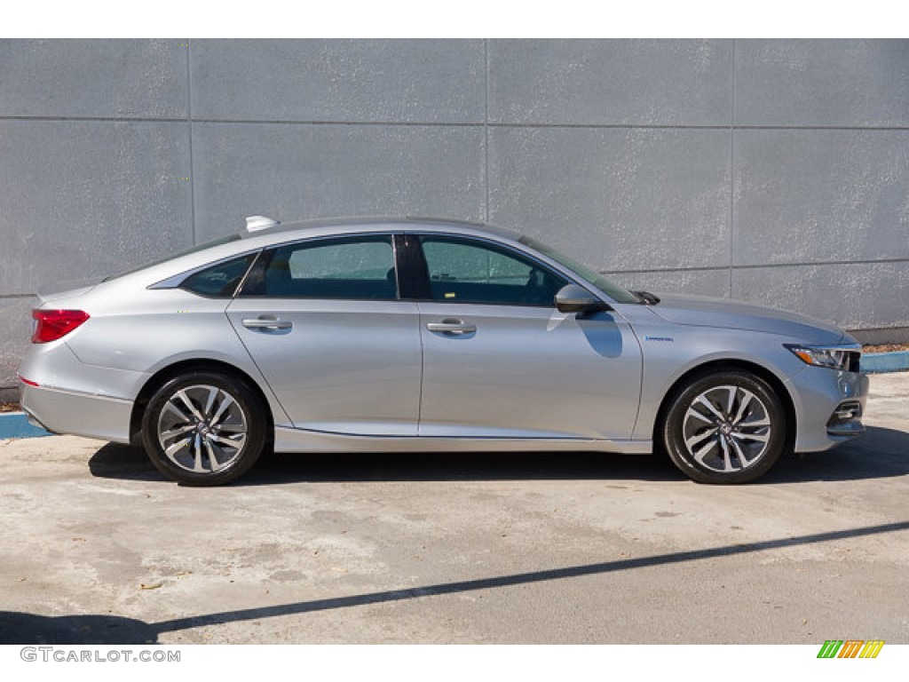 2020 Accord EX Hybrid Sedan - Lunar Silver Metallic / Black photo #12