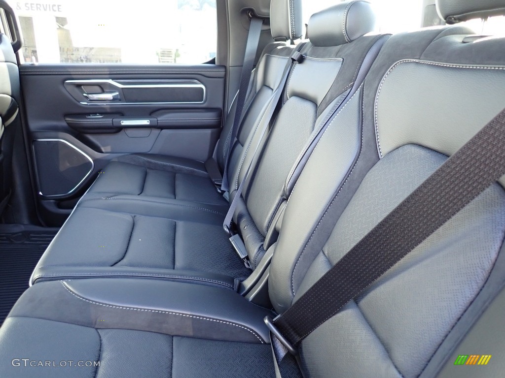 Black Interior 2024 Ram 1500 Laramie Crew Cab 4x4 Photo #146637142