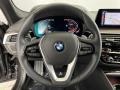 Black 2020 BMW 5 Series 530i Sedan Steering Wheel