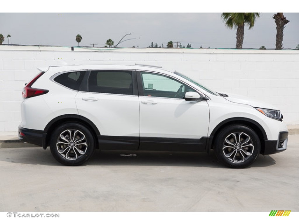 Platinum White Pearl 2020 Honda CR-V EX Exterior Photo #146637631