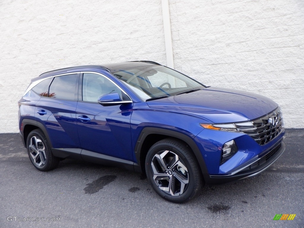 Intense Blue 2024 Hyundai Tucson Limited AWD Exterior Photo #146637787