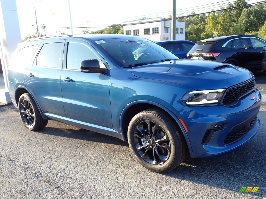 Frostbite Pearl 2023 Dodge Durango GT Blacktop AWD Exterior Photo #146637802
