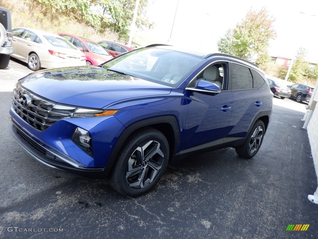 2024 Tucson Limited AWD - Intense Blue / Gray photo #5