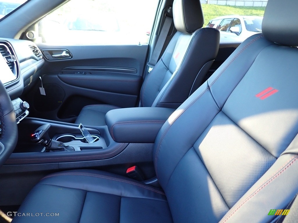 Black Interior 2023 Dodge Durango GT Blacktop AWD Photo #146637880