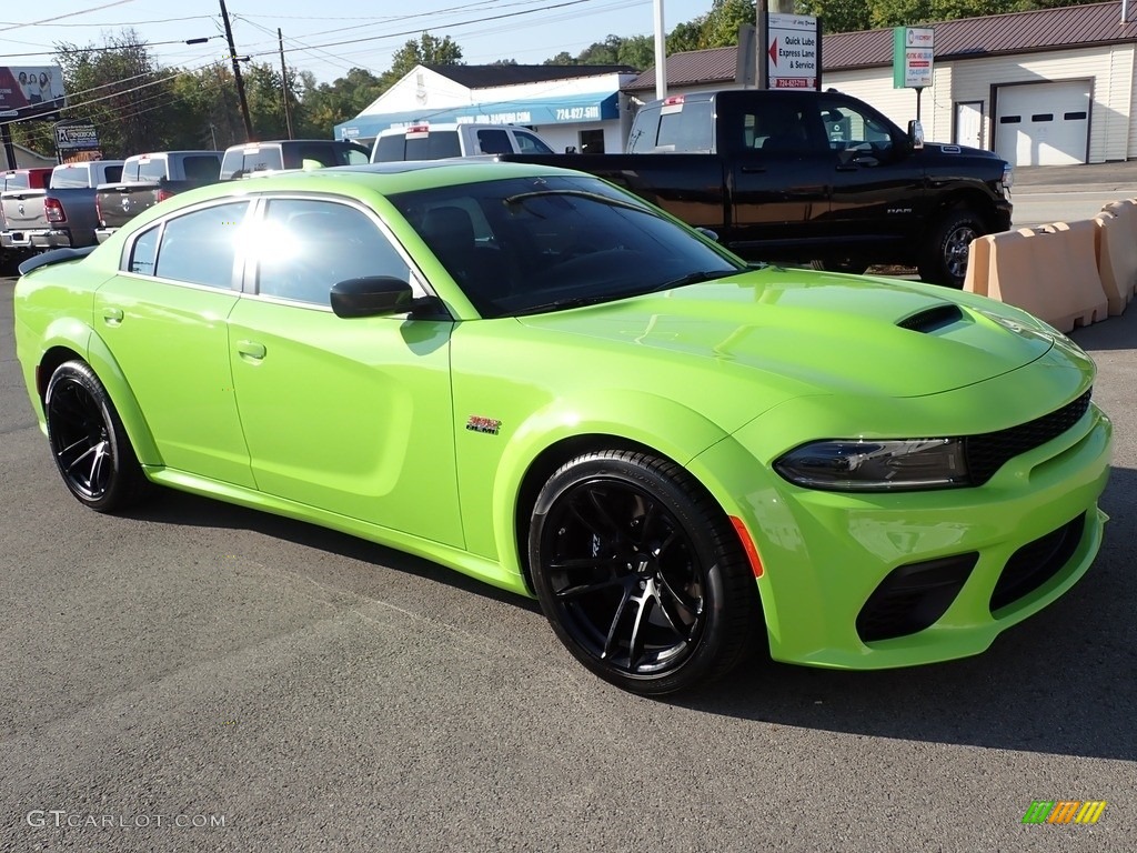 Sublime Metallic 2023 Dodge Charger Scat Pack Widebody Exterior Photo #146638204