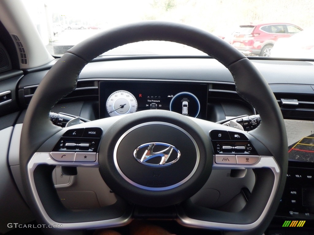 2024 Hyundai Tucson Limited AWD Gray Steering Wheel Photo #146638261