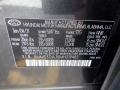 T2G: Portofino Gray 2021 Hyundai Santa Fe SEL AWD Color Code