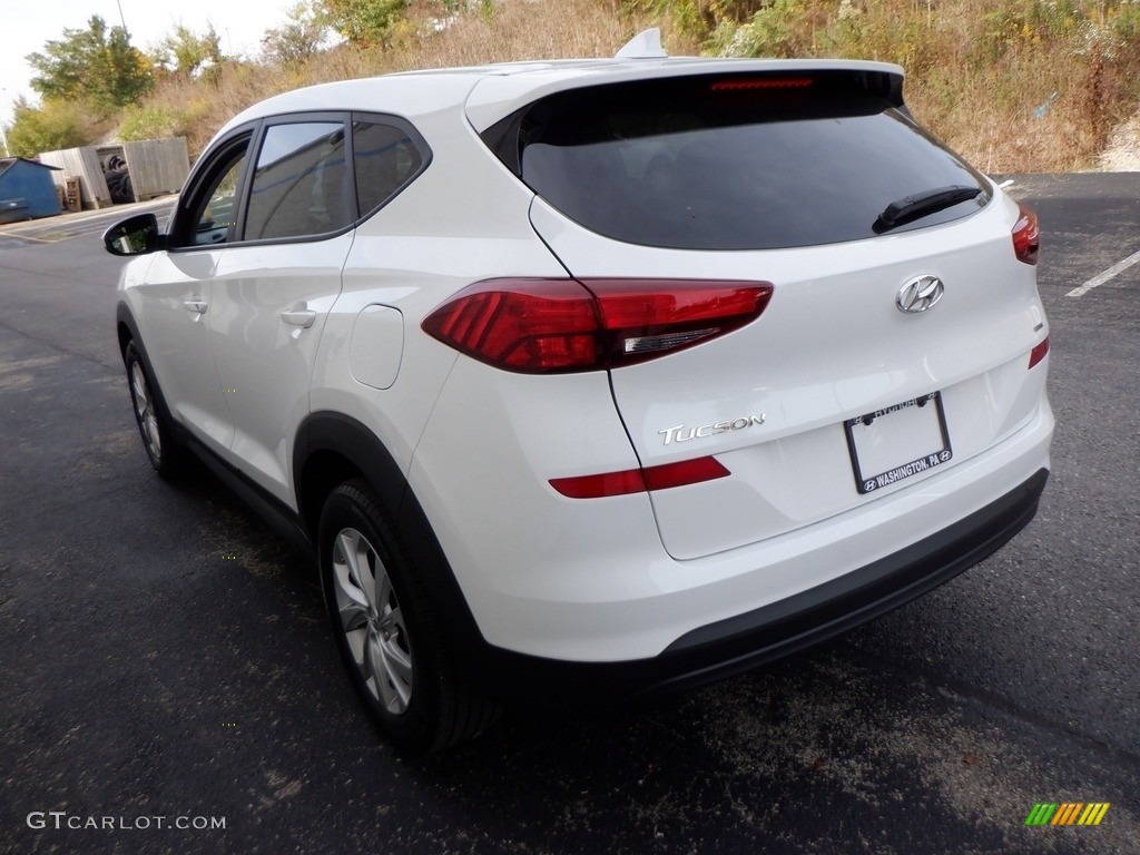 2020 Tucson SE AWD - Cream White Pearl / Gray photo #6