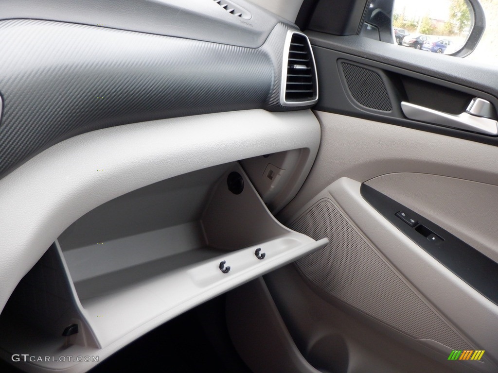 2020 Tucson SE AWD - Cream White Pearl / Gray photo #18