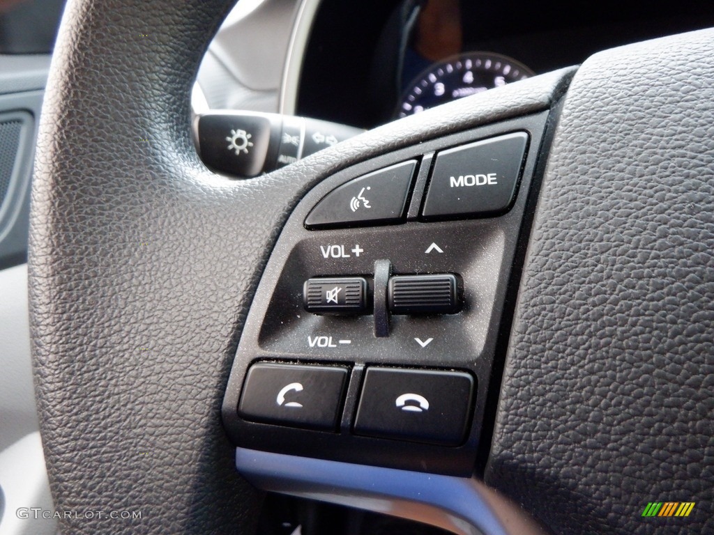 2020 Tucson SE AWD - Cream White Pearl / Gray photo #21