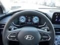Black 2023 Hyundai Santa Fe Hybrid SEL Premium AWD Steering Wheel