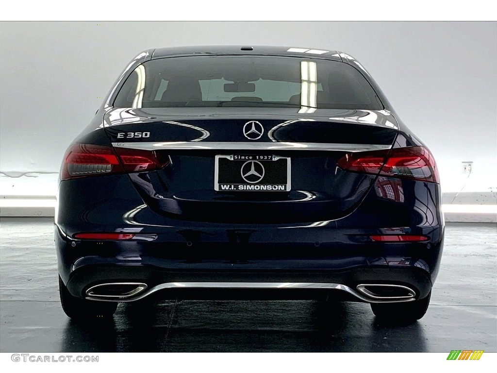 2021 E 350 Sedan - Lunar Blue Metallic / Macchiato Beige/Black photo #3