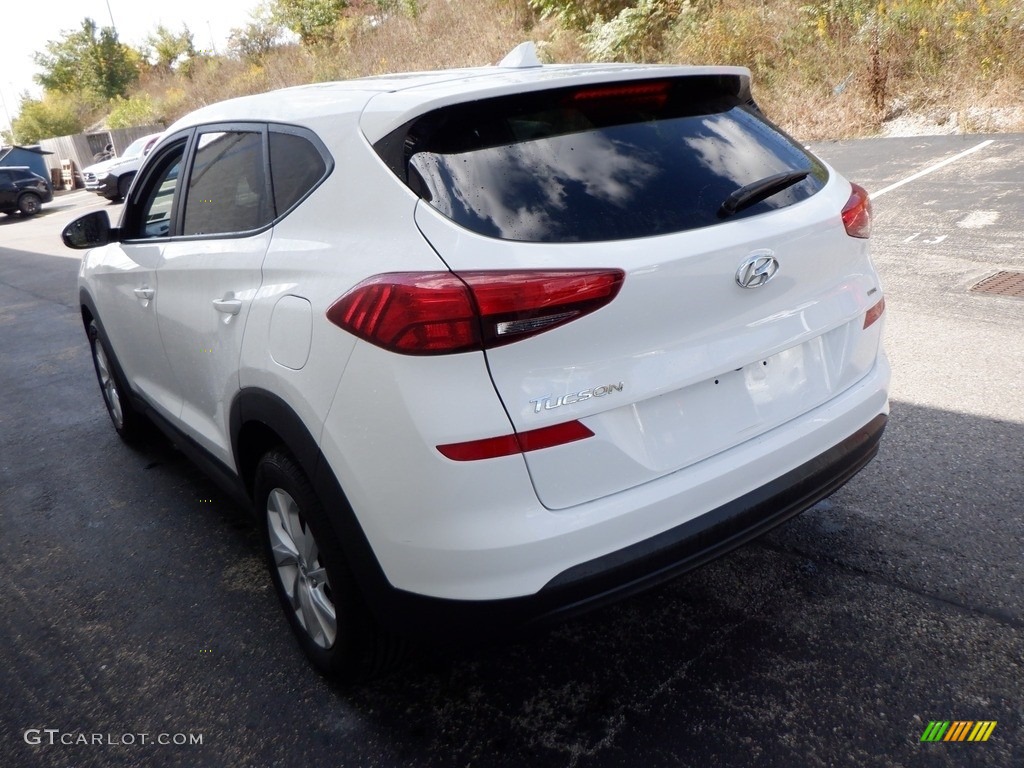 2020 Tucson SE AWD - Winter White / Gray photo #5