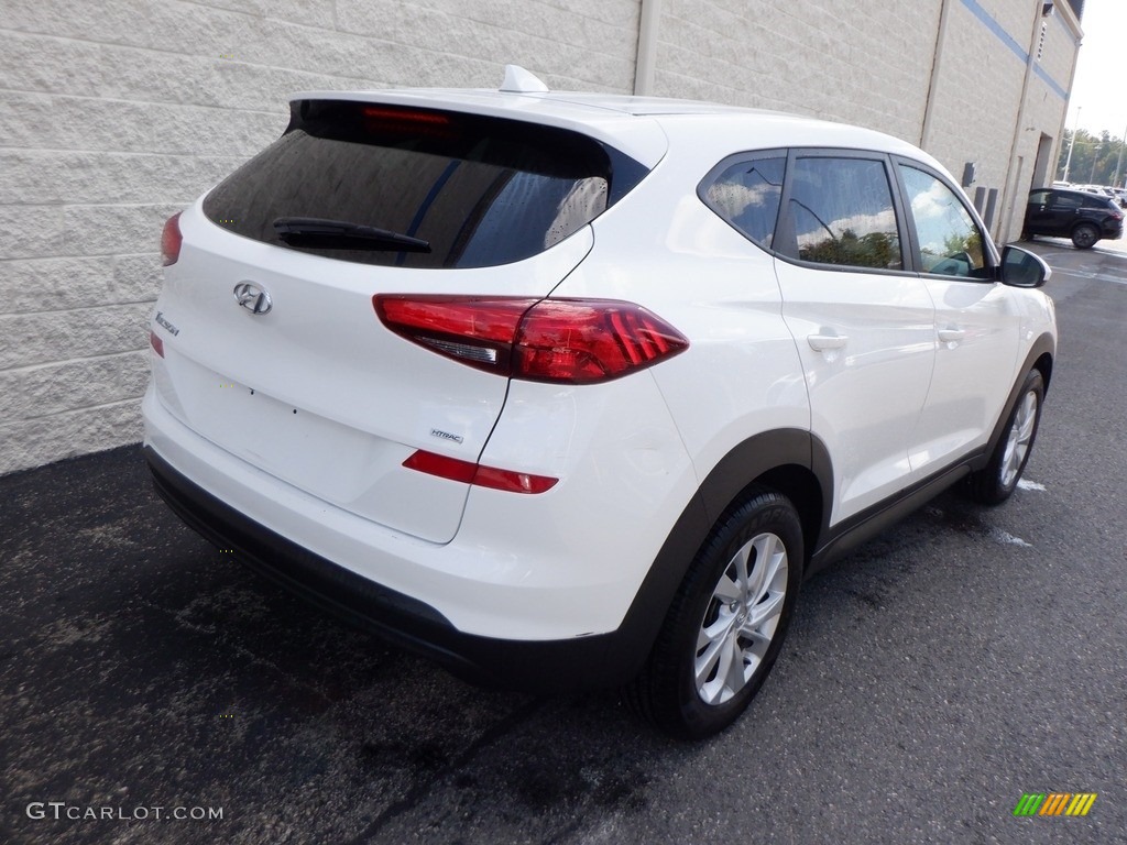 2020 Tucson SE AWD - Winter White / Gray photo #7
