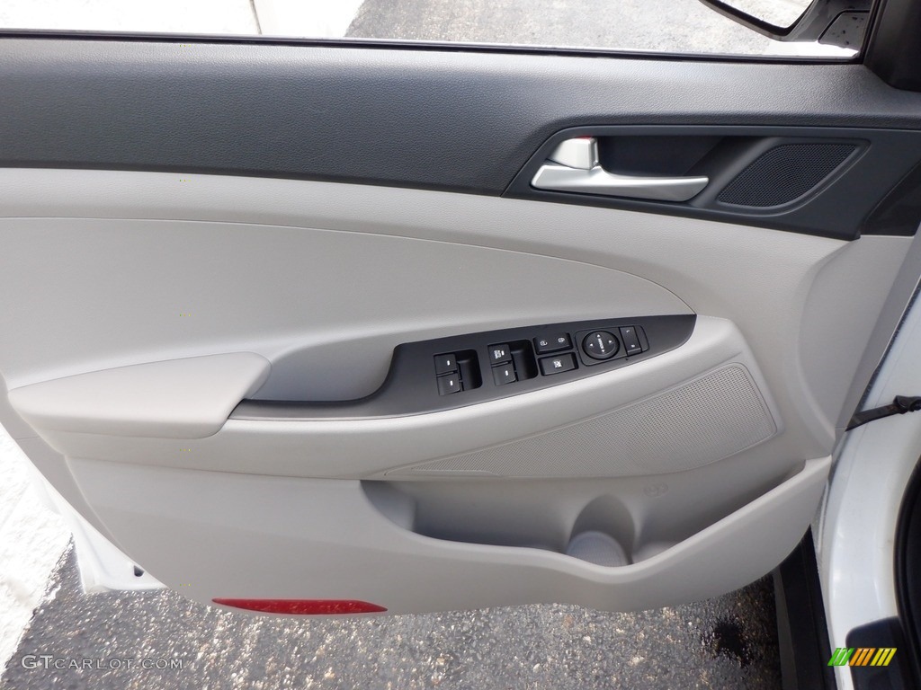 2020 Tucson SE AWD - Winter White / Gray photo #12