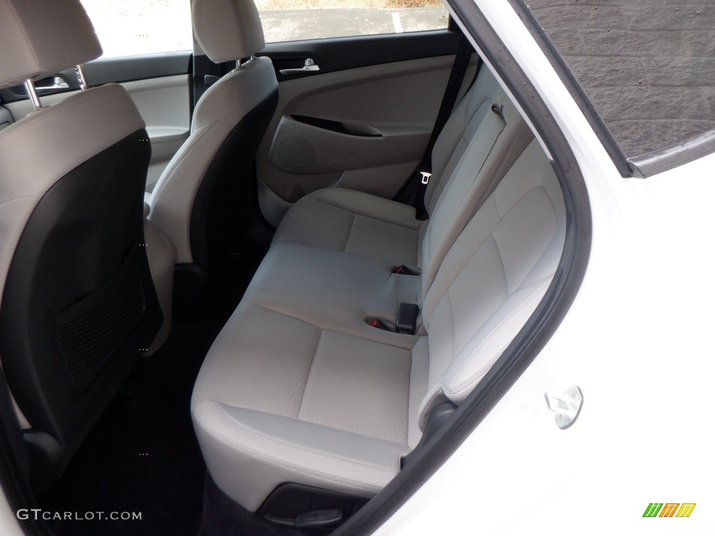 2020 Tucson SE AWD - Winter White / Gray photo #23