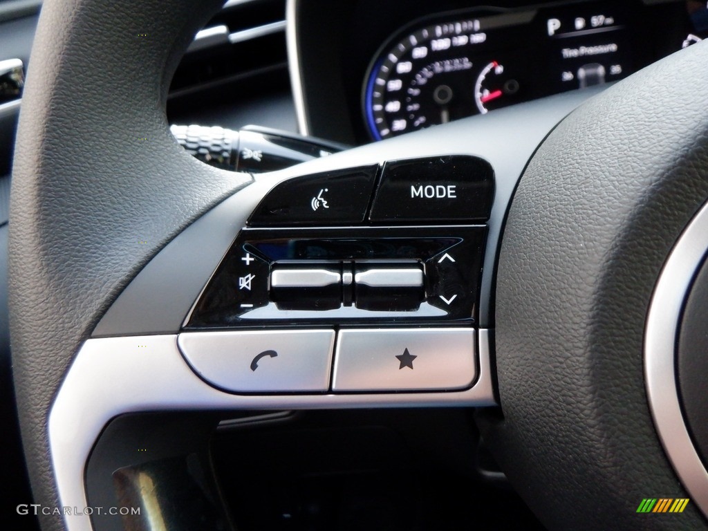 2024 Hyundai Tucson SE AWD Black Steering Wheel Photo #146640895