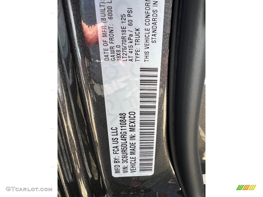 2024 2500 Tradesman Crew Cab 4x4 - Granite Crystal Metallic / Diesel Gray/Black photo #30