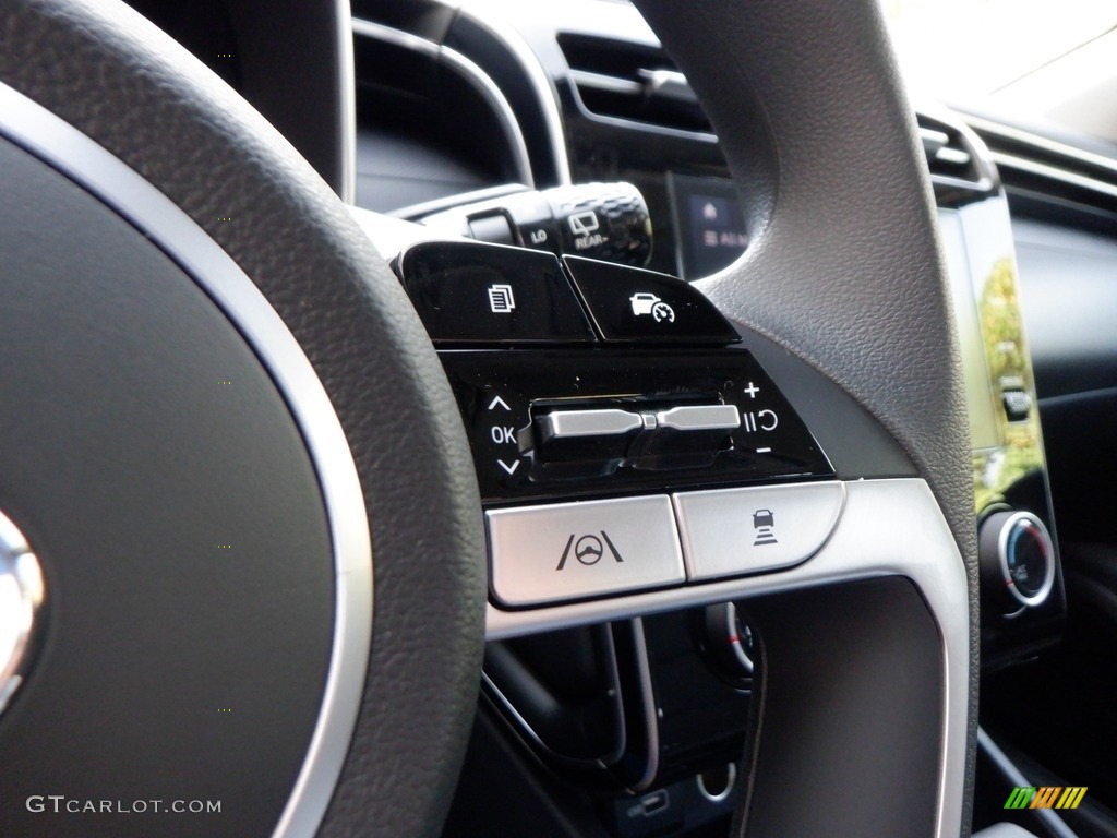 2024 Hyundai Tucson SE AWD Black Steering Wheel Photo #146640910