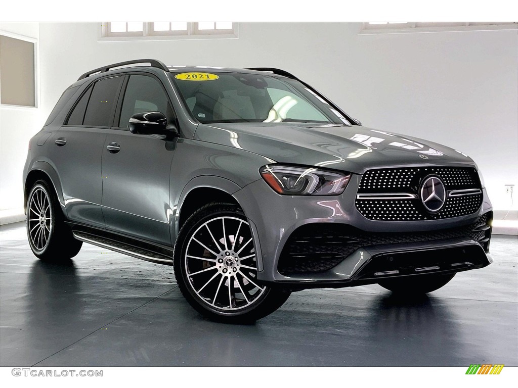 Selenite Grey Metallic 2021 Mercedes-Benz GLE 350 Exterior Photo #146641207