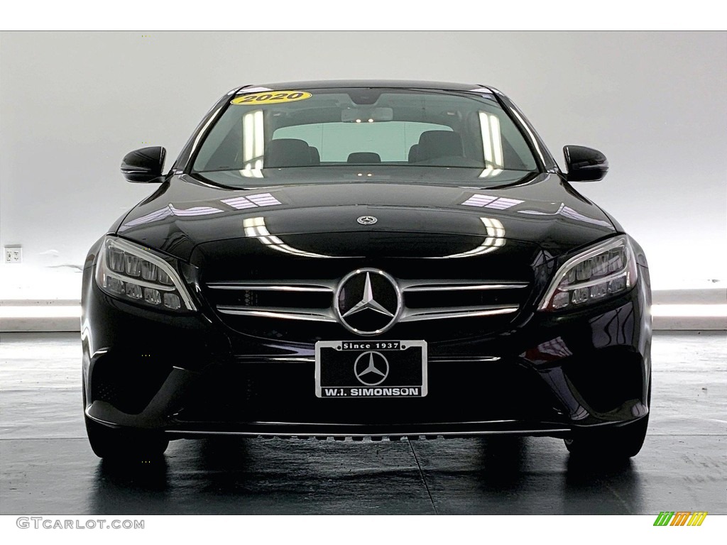 2020 C 300 Sedan - Black / Black photo #2