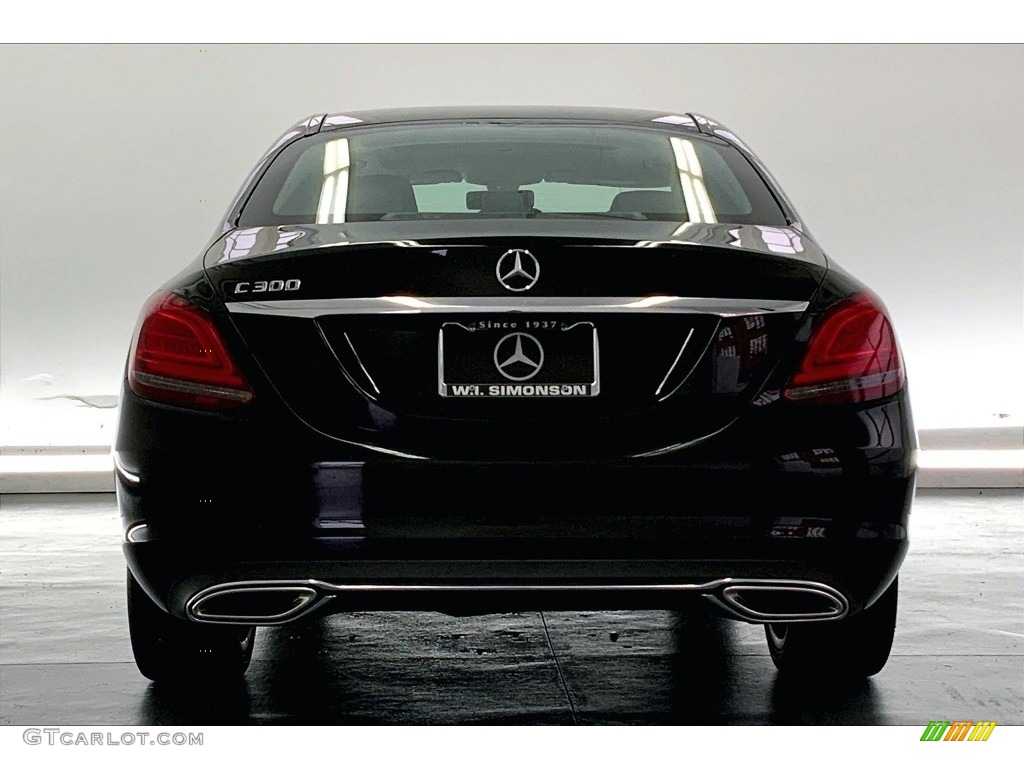 2020 C 300 Sedan - Black / Black photo #3