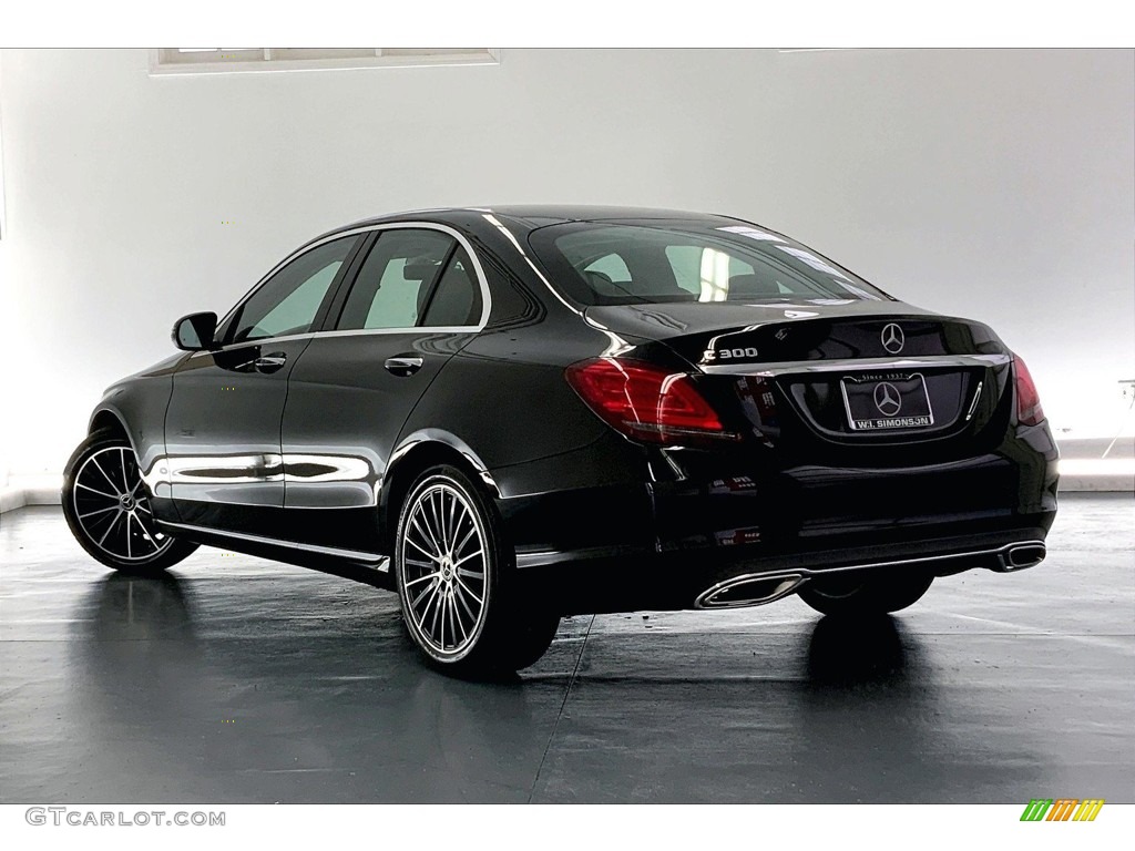 2020 C 300 Sedan - Black / Black photo #10