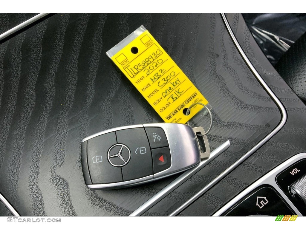 2020 C 300 Sedan - Black / Black photo #11