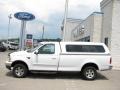 1999 Oxford White Ford F150 XLT Regular Cab  photo #2