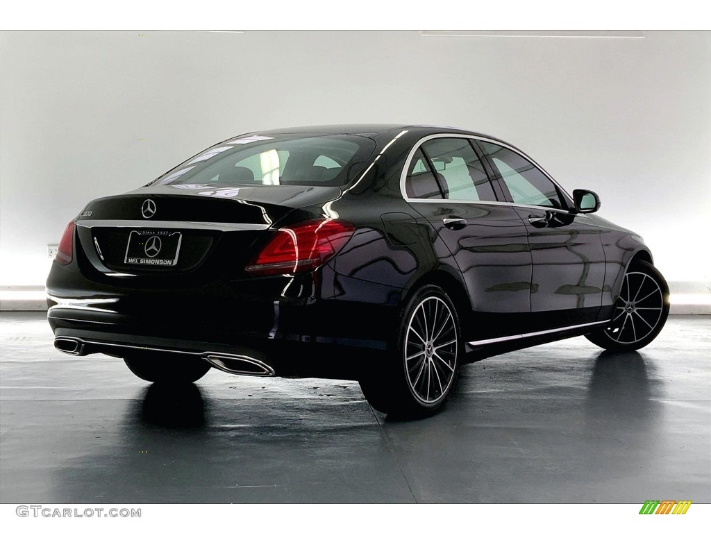 2020 C 300 Sedan - Black / Black photo #13