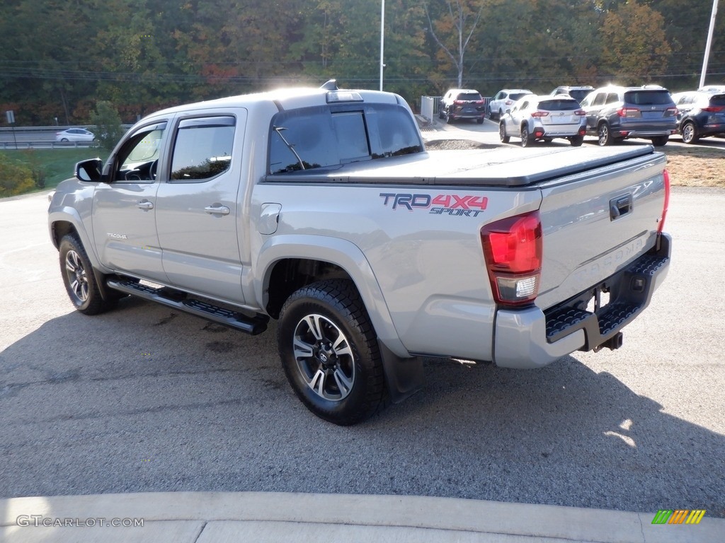 2018 Tacoma TRD Sport Double Cab 4x4 - Cement / Cement Gray photo #11