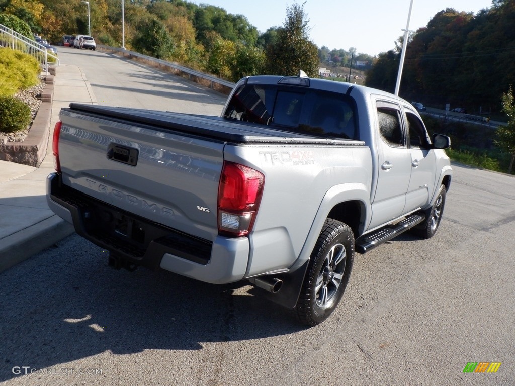 2018 Tacoma TRD Sport Double Cab 4x4 - Cement / Cement Gray photo #15