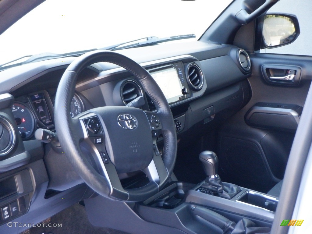 2018 Tacoma TRD Sport Double Cab 4x4 - Cement / Cement Gray photo #20
