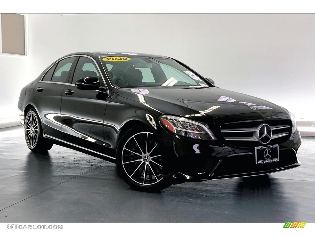 2020 C 300 Sedan - Black / Black photo #34