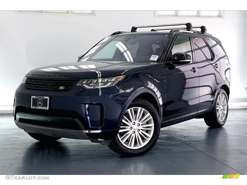 Portofino Blue Metallic 2020 Land Rover Discovery HSE Luxury Exterior Photo #146641723