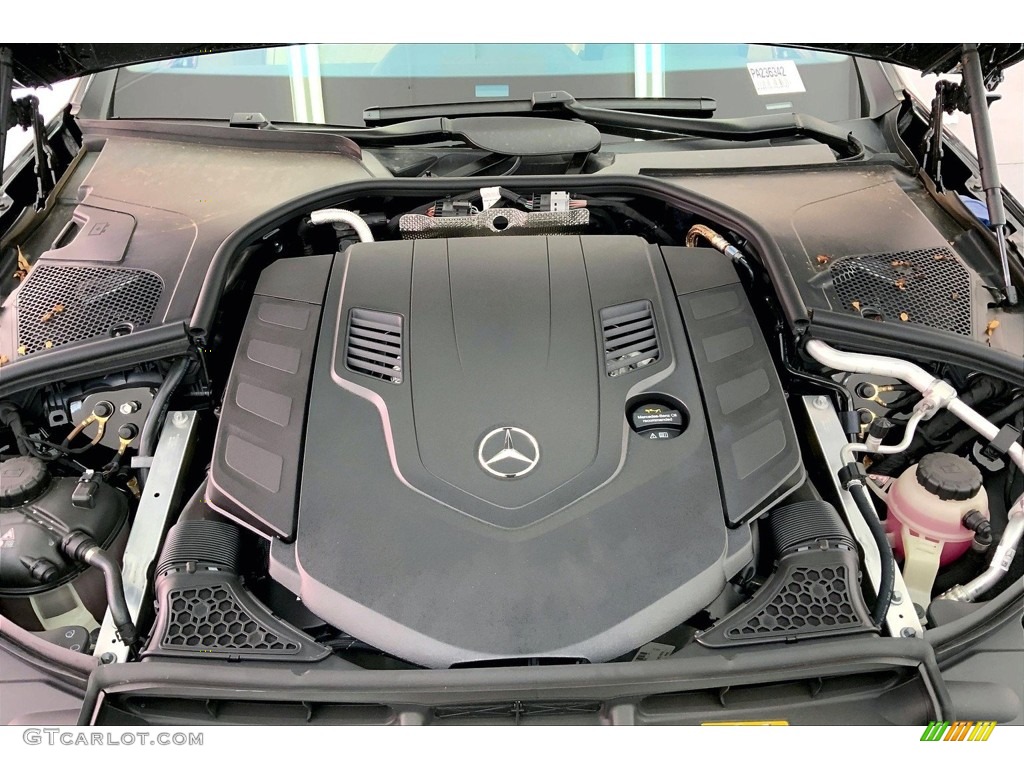 2023 Mercedes-Benz S 580 4Matic Sedan 4.0 Liter DI biturbo DOHC 32-Valve VVT V8 Engine Photo #146642595