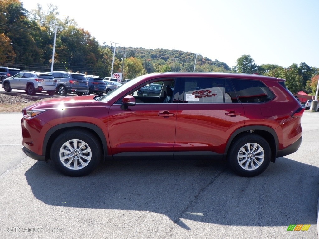 2024 Grand Highlander XLE AWD - Ruby Flare Pearl / Black photo #7