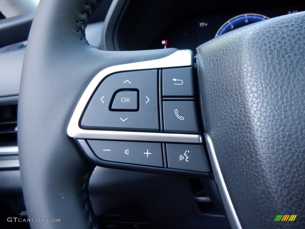 2024 Toyota Grand Highlander XLE AWD Black Steering Wheel Photo #146642764