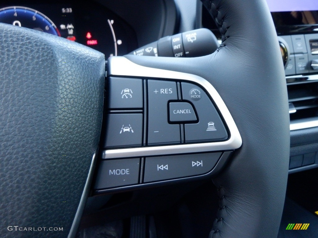2024 Toyota Grand Highlander XLE AWD Black Steering Wheel Photo #146642767