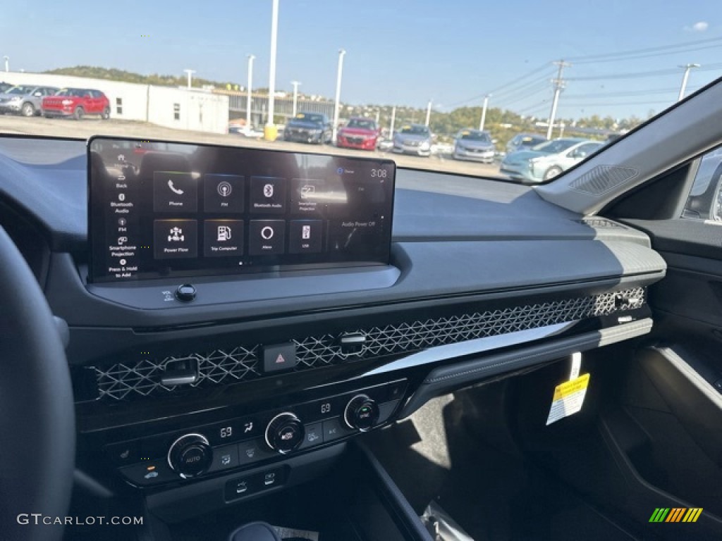 2024 Honda Accord EX-L Hybrid Black Dashboard Photo #146642812