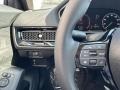 Black 2024 Honda Civic EX-L Hatchback Steering Wheel