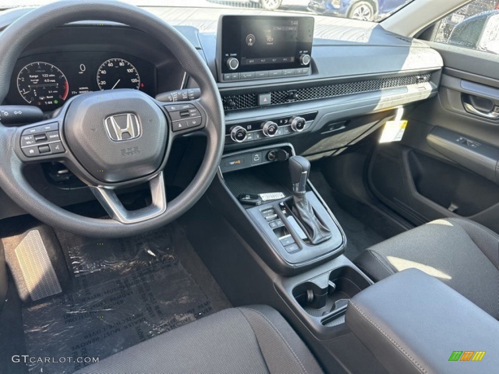 Black Interior 2024 Honda CR-V LX AWD Photo #146642974