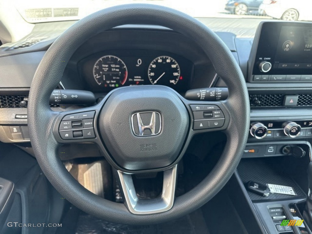 2024 Honda CR-V LX AWD Black Steering Wheel Photo #146643001