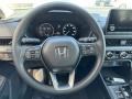 Black 2024 Honda CR-V LX AWD Steering Wheel
