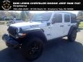 Bright White 2024 Jeep Wrangler 4-Door Willys 4xe Hybrid