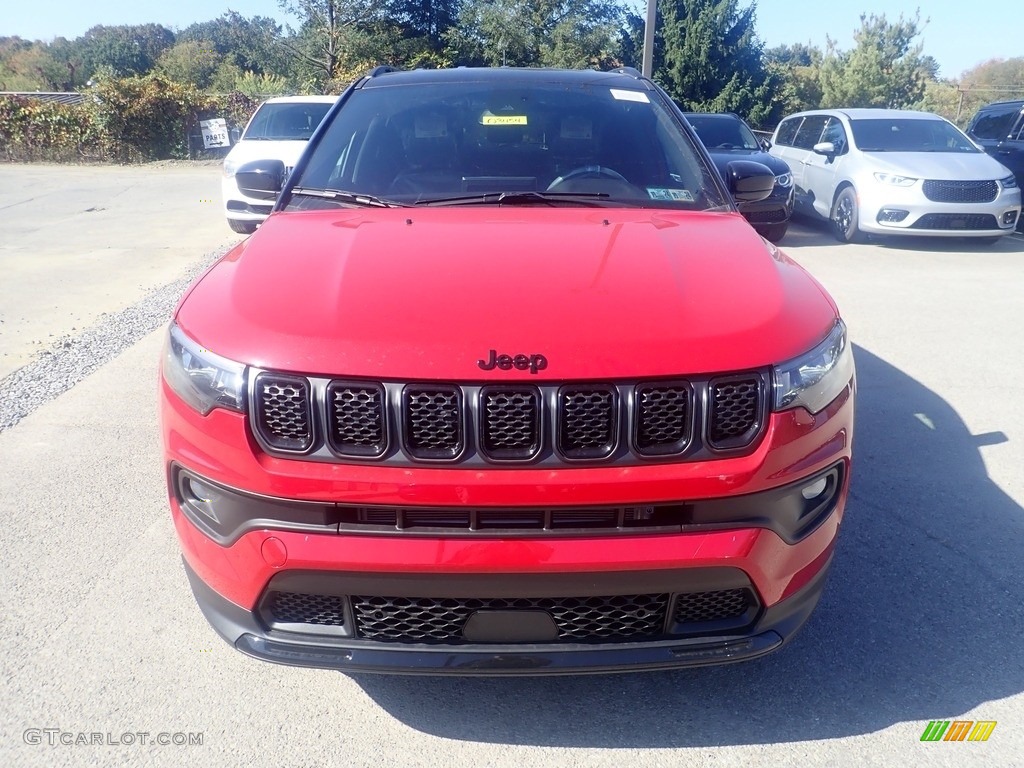 Redline Pearl 2023 Jeep Compass Altitude 4x4 Exterior Photo #146643505