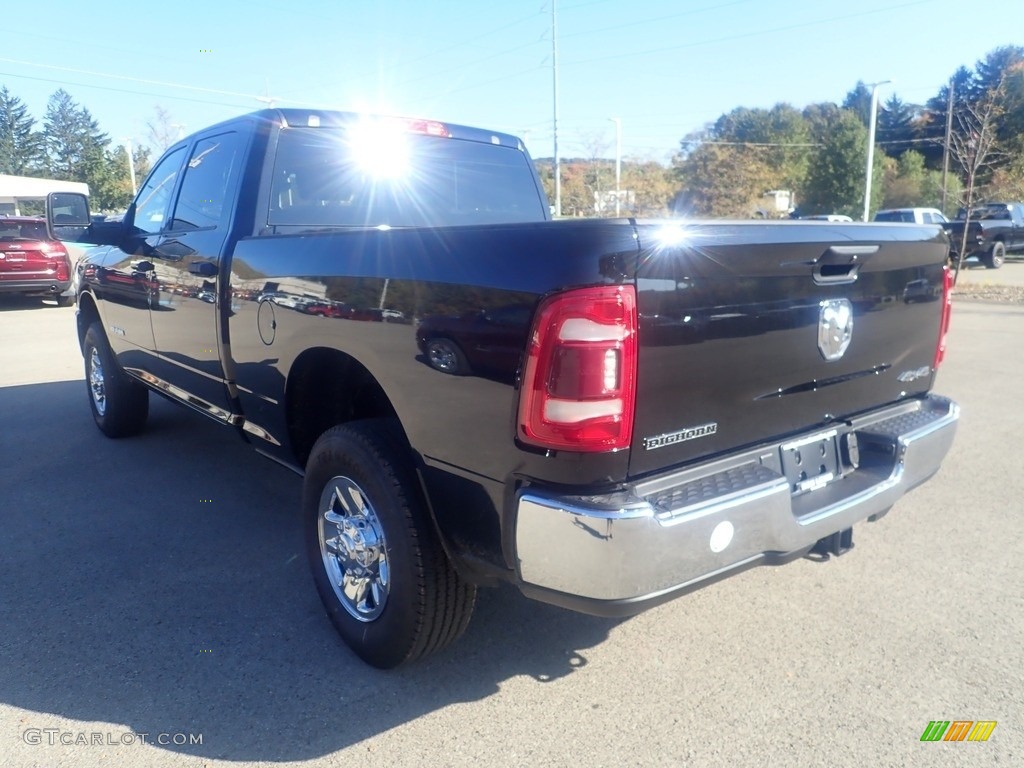 2024 3500 Big Horn Crew Cab 4x4 - Diamond Black Crystal Pearl / Diesel Gray/Black photo #2