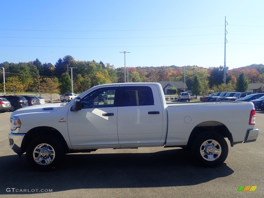 2024 3500 Big Horn Crew Cab 4x4 - Bright White / Diesel Gray/Black photo #2